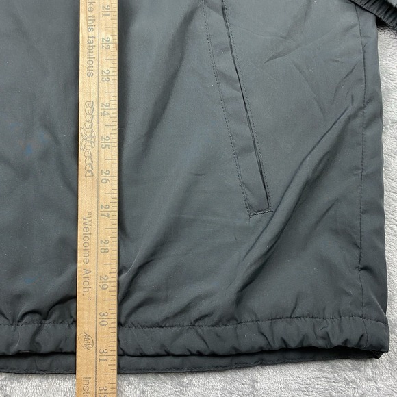 Fox Factory Jacket Mens Sz‎ XXL Black Snap Closure Pockets Jersey Lined Collared - Picture 14 of 15